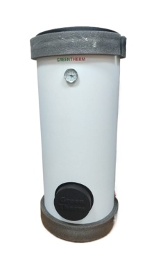 Бойлер "GREENTHERM" RB Slim-120 напольный подкл. Сверху (нерж. сталь 304)												
